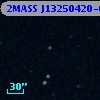2MASS J13250420-0014240