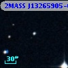 2MASS J13265905-0013491