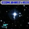CCDM J04057+4537AB
