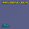 IRAS 04054+4429