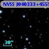 NVSS J040333+455555