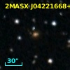 2MASX J04221668+4354399