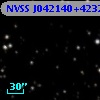 NVSS J042140+423221
