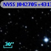 NVSS J042705+431337