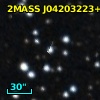 2MASS J04203223+4456411