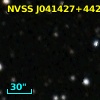 NVSS J041427+442319