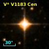 V* V1183 Cen