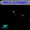 2MASX J13360087+3808332