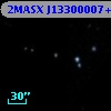 2MASX J13300007+3704587