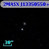 2MASX J13350550+2934238