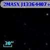 2MASX J13364407+2955402
