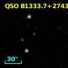 QSO B1333.7+2743