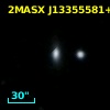 2MASX J13355581+2602107