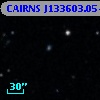 CAIRNS J133603.05+280419.9