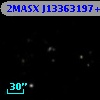 2MASX J13363197+2656302