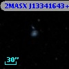 2MASX J13341643+2605015