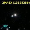 2MASX J13325256+2541582