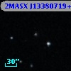 2MASX J13380719+2318284