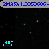 2MASX J13353606+2208038