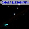 2MASS J13300475+1633064