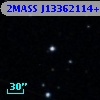 2MASS J13362114+0930574