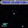 2MASS J13362136+0929343