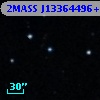 2MASS J13364496+0824115