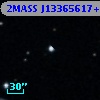 2MASS J13365617+0902280