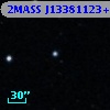 2MASS J13381123+0806412