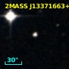 2MASS J13371663+0041541