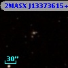2MASX J13373615+0013504