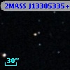 2MASS J13305335+0003453
