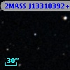 2MASS J13310392+0002099