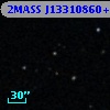 2MASS J13310860+0001316