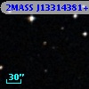 2MASS J13314381+0012462