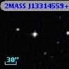 2MASS J13314559+0013392