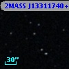 2MASS J13311740+0013519