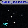 2MASS J13313857+0014008