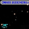 2MASS J13324291+0013565