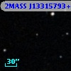 2MASS J13315793+0015279