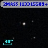 2MASS J13315509+0016223