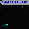 2MASS J13314695+0007043