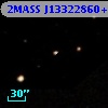 2MASS J13322860+0008479