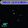 2MASS J13313058+0009302