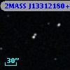 2MASS J13312180+0009561