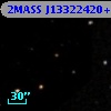 2MASS J13322420+0009478