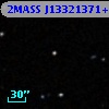 2MASS J13321371+0004035