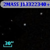 2MASS J13322340+0003557