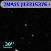 2MASS J13315376+0002444
