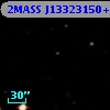 2MASS J13323150+0000061